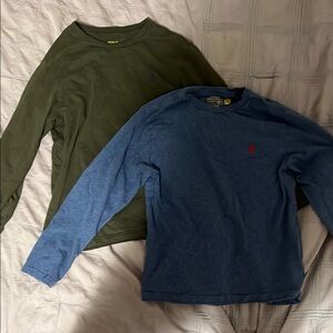 Polo Ralph Lauren 2pk Long Sleeve Shirts - Boys Apparel - M 10/12
